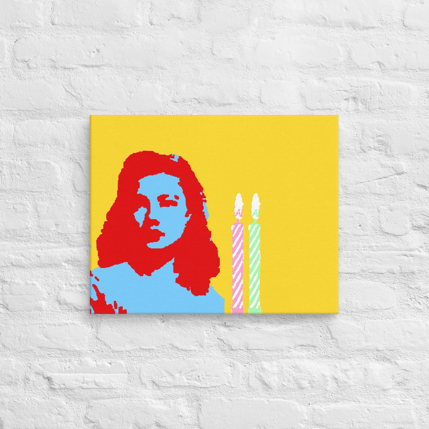 Candle Burner Canvas