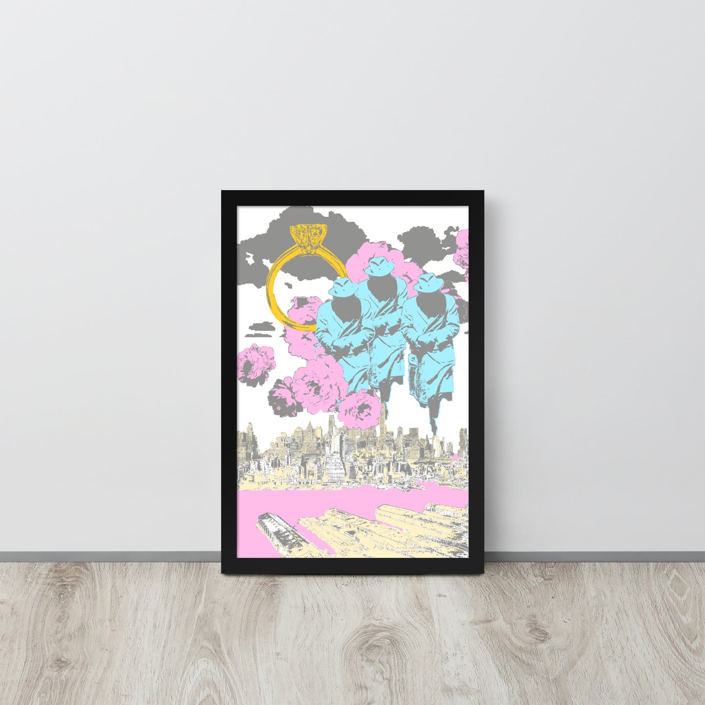 Robin's Blue Framed Print