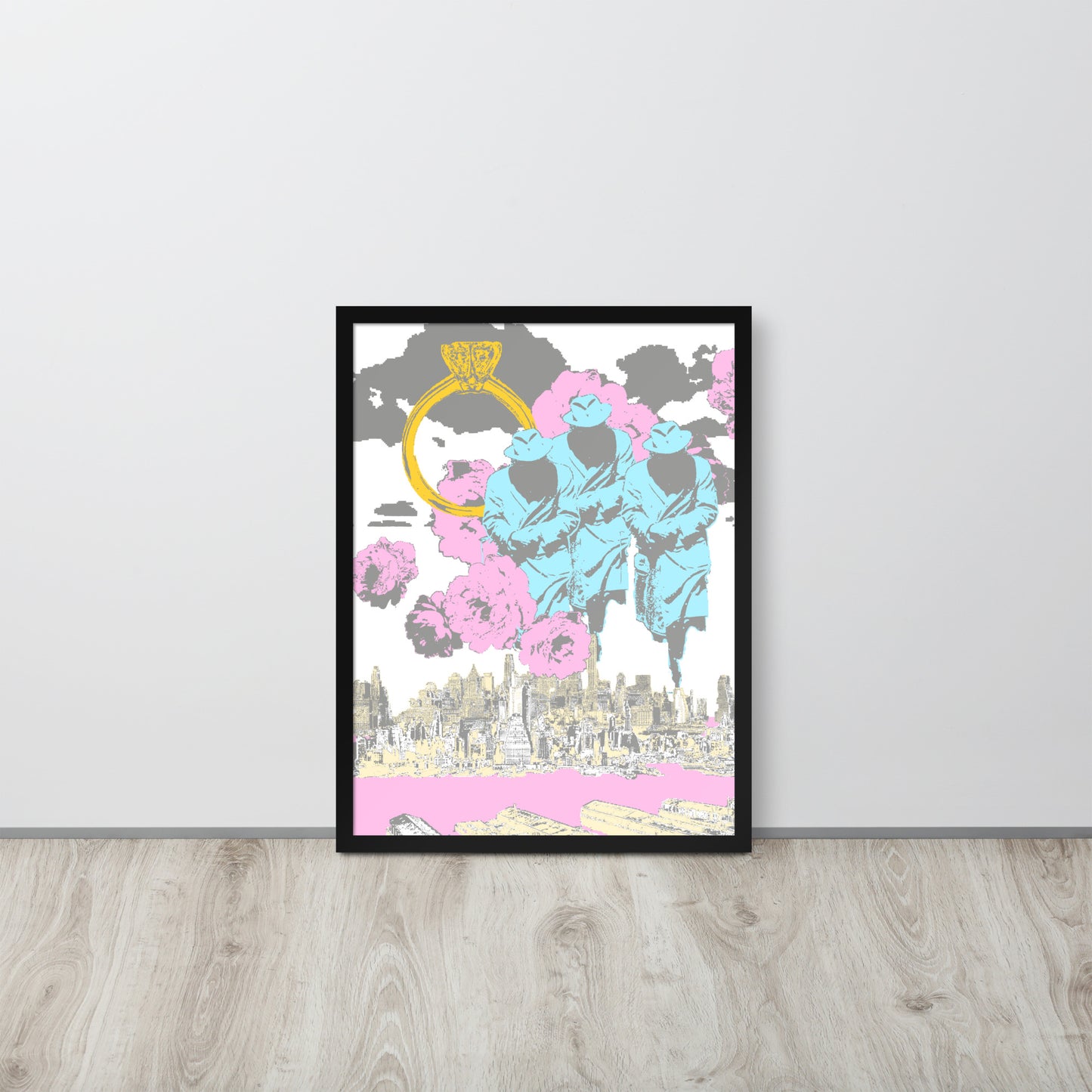 Robin's Blue Framed Print